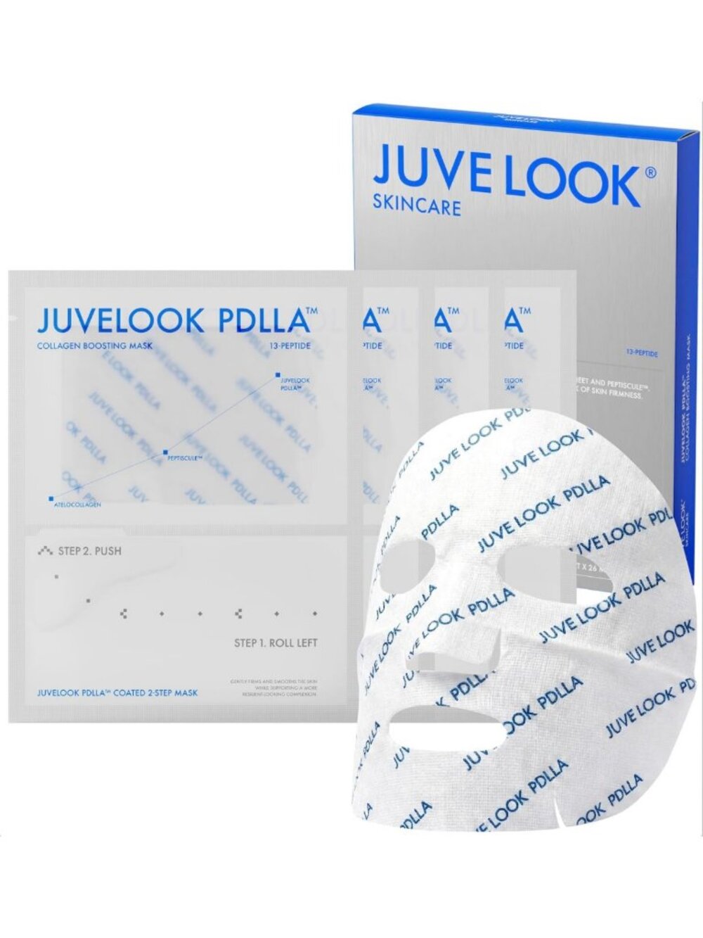 PDLLA Collagen Mask for Glass Skin Glow & Firming (4 pack)